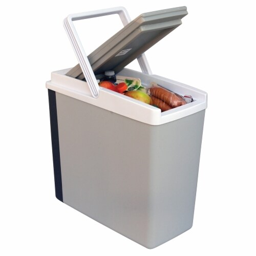 Koolatron Space Saving 12V Travel Cooler Perspective: back