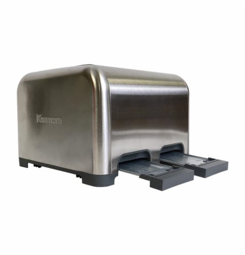 Kenmore Stainless Steel 4-Slice Toaster with Dual Controls Perspective: back