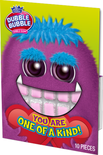 Dubble Bubble Valentine's Monster Gum - Assorted Perspective: back