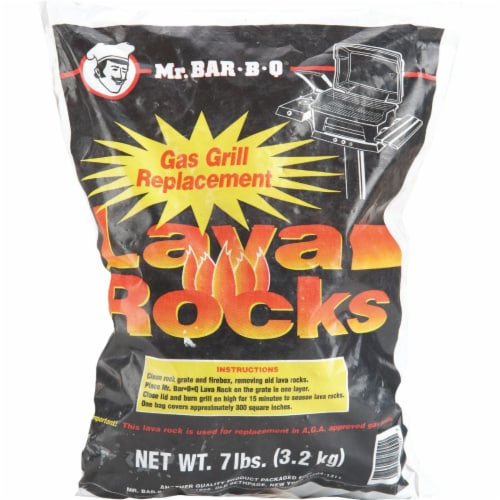Onward Grill Pro 7 Lb Natural Lava Rock  45887 Perspective: back