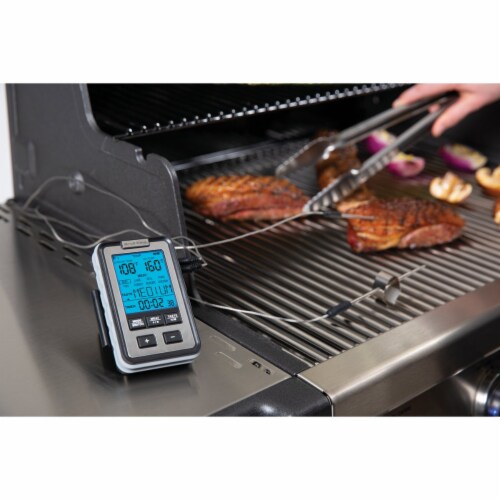 Broil King Digital Side Shelf Dual Probe Thermometer 61935 Perspective: back
