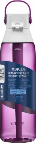 Brita® Water Bottle with Filter - Orchid Perspective: back