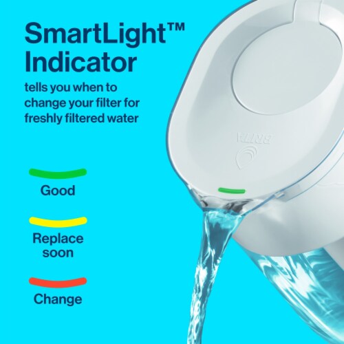 Brita 10 Cup Tahoe Water Filter Water Pitcher Perspective: back