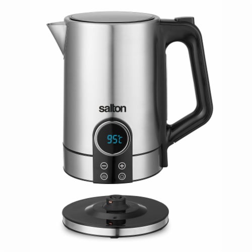 Stainless Steel Electric Hot Water Kettle with Visible Window- 1.7