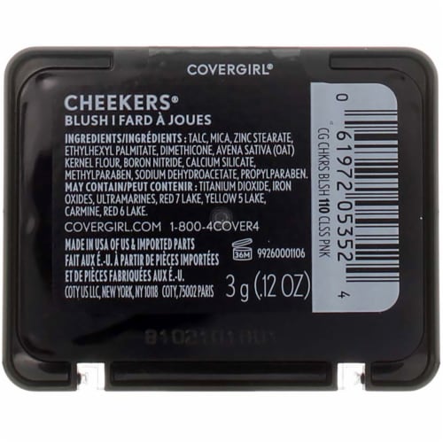 CoverGirl Cheekers Classic Pink Blush Perspective: back