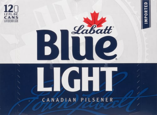 Labatt® Blue® Light Canadian Pilsener Perspective: back