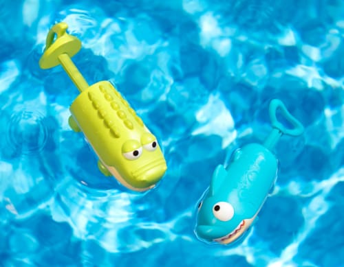 B. Toys Splishin' Splash Water Squirts Perspective: back
