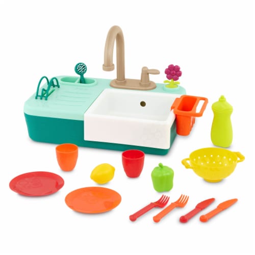 Battat B.toys Splash-n-Scrub Sink Perspective: back