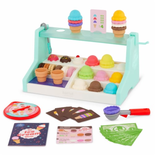 Battat Education My Ice Cream Shop Playset Perspective: back