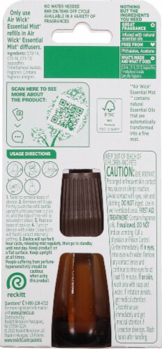 Air Wick Essential MIst Brown Sugar & Vanilla Scented Oil Refill Perspective: back