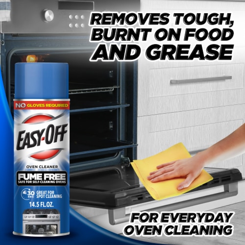 OVEN CLEANING WITH EASY OFF FUME FREE OVEN CLEANER