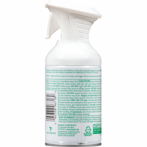 Air Wick Pure Sunset Cotton Perspective: back