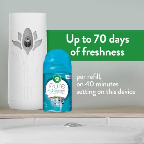 Air Wick Pure Sparkling Citrus Automatic Spray Refill Perspective: back