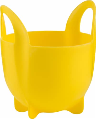Trudeau® Single Egg Poacher - Yellow Perspective: back