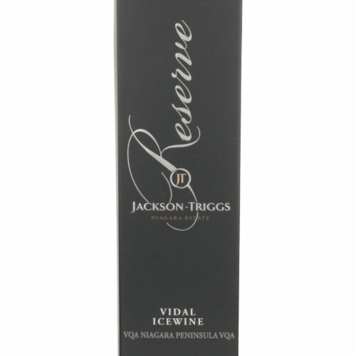 Jackson Triggs Icewine Reserve Vidal Canada White Dessert Wine Perspective: back