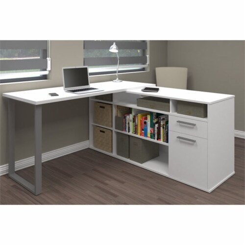 Solay l cheap shaped desk