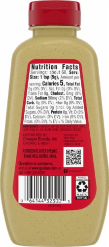 Gulden’s® Stone Ground Dijon Mustard