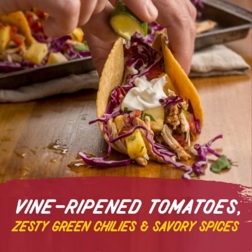 Rotel Original Diced Tomatoes And Green Chilies Perspective: back