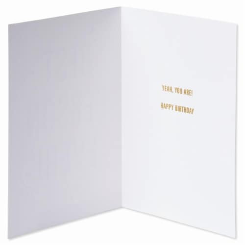 American Greetings (S20) Best Person Ever - Birthday Card Perspective: back