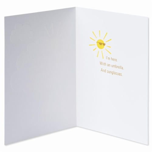 American Greetings (S25) Sunshine - You've Got This Card Perspective: back
