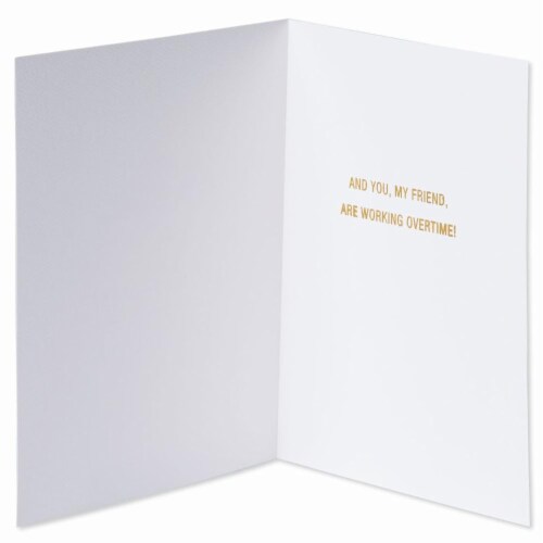 American Greetings E(S10) Awesome Shark - Congrats Card Perspective: back