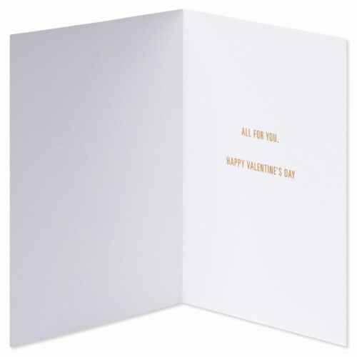 American Greetings (S4) All My Love - XOXO Card Perspective: back