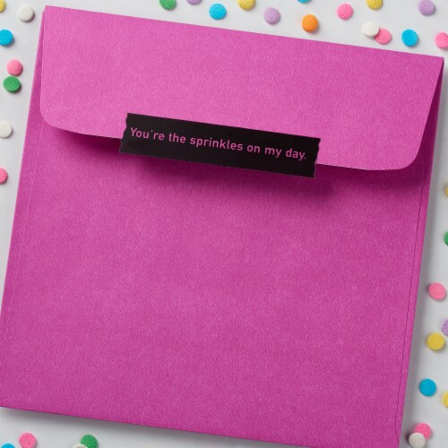 American Greetings Valentine’s Day Card (Donut) Perspective: back