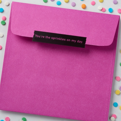 American Greetings Valentine’s Day Card (Donut) Perspective: back