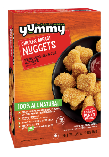 Yummy Chicken Nuggets Perspective: back