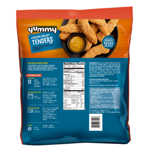 All Natural Chicken Breast Tenders Perspective: back