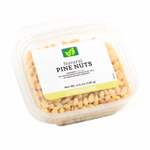 Natural Pine Nuts Perspective: back