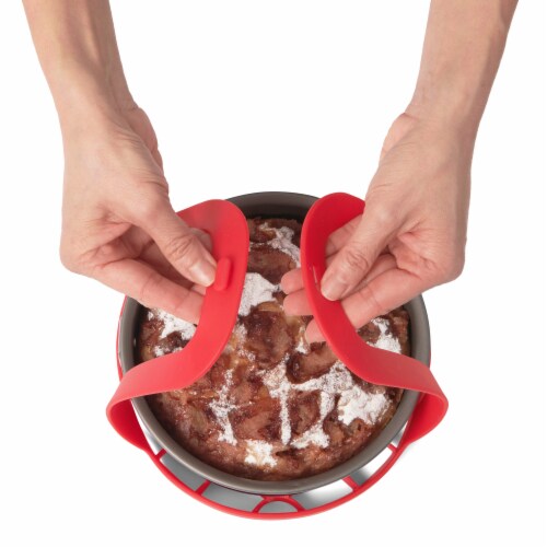 Cuisipro Silicone Cooking & Baking Sling, Red Perspective: back