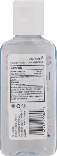 Live Clean® Hand Sanitizer Perspective: back