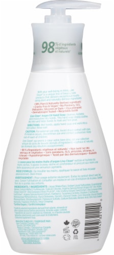 Live Clean Exotic Nectar Liquid Hand Soap Perspective: back