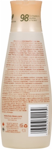 Live Clean® Apple Cider Detox Shampoo Perspective: back