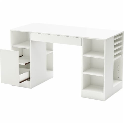 South Shore Crea 30 Craft Table Pure White 7550727 1 Fred Meyer