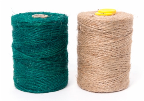 Mibro Kingcord 2 Pack 500' Jute Twine Green & Natural Perspective: back