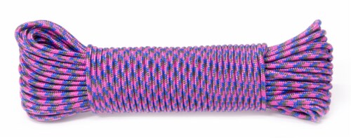 Mibro Kingcord Nylon Diamond Braid Utility Rope - Purple Perspective: back