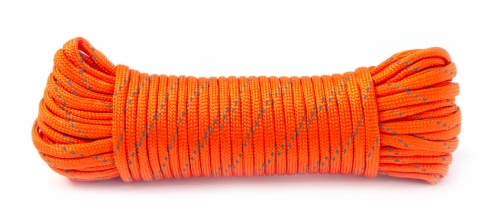 Mibro Kingcord Paracord 550 Nylon Reflective Orange Perspective: back