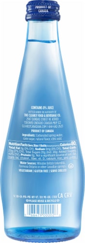 Clearly Canadian® Summer Strawberry Sparkling Water Beverage Perspective: back