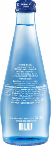 Clearly Canadian® Orchard Peach Sparking Water Beverage Perspective: back