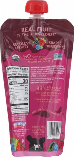 Crofter's® Organic Berry Harvest Fruit Spread Perspective: back