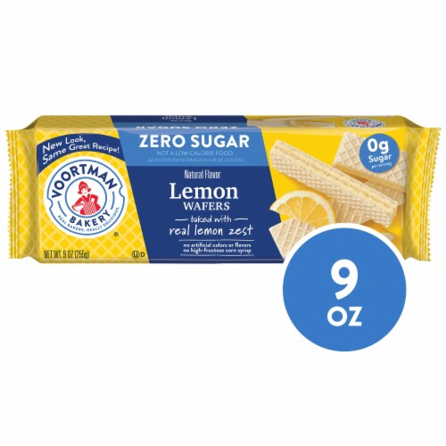 Voortman Bakery® Sugar Free Lemon Wafers 9 oz Fred Meyer