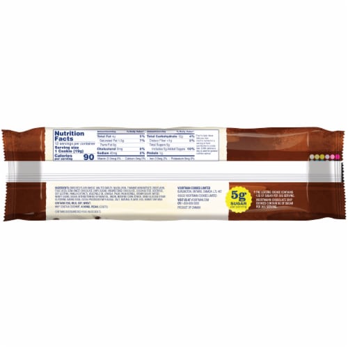 Voortman Bakery® Perfectly Sweet Chocolate Chip Cookies Perspective: back