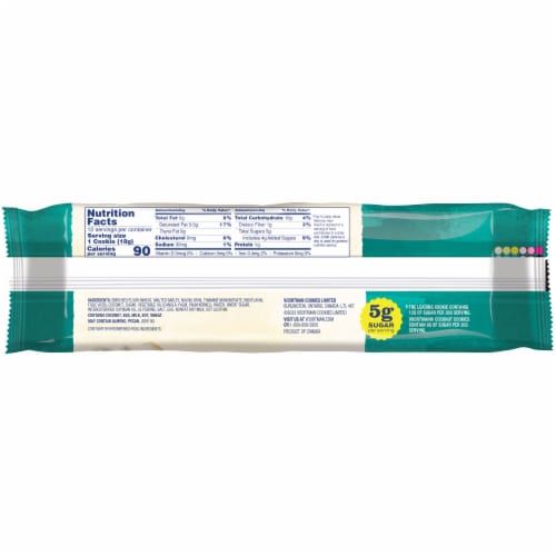 Voortman Bakery® Perfectly Sweet Coconut Cookies Perspective: back