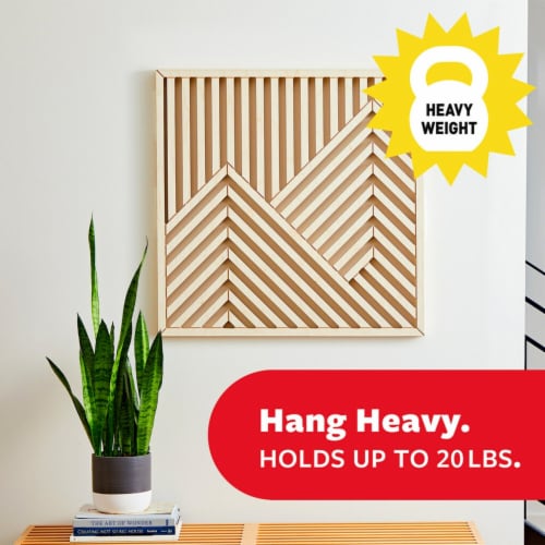 Command™ Jumbo Picture Hanging Strips - Black Perspective: back