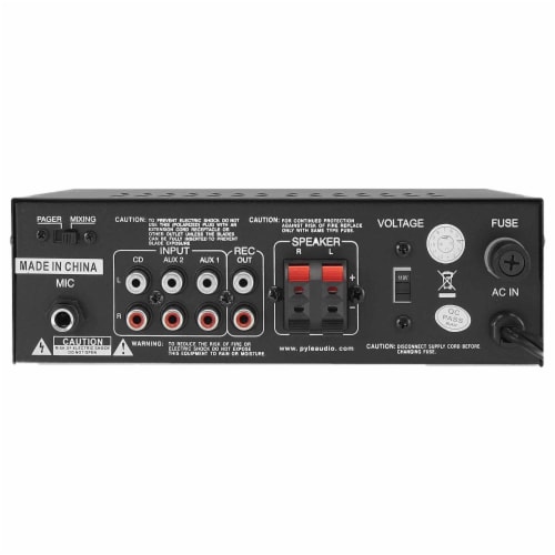 Pyle PTA4 Mini Bluetooth Home Audio 240 Watt 2 Channel Amplifier Stereo