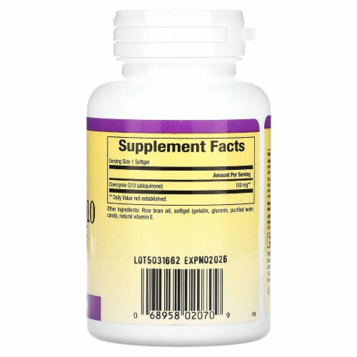 Natural factors coenzyme q10 100 mg 30 softgels 30 count kroger
