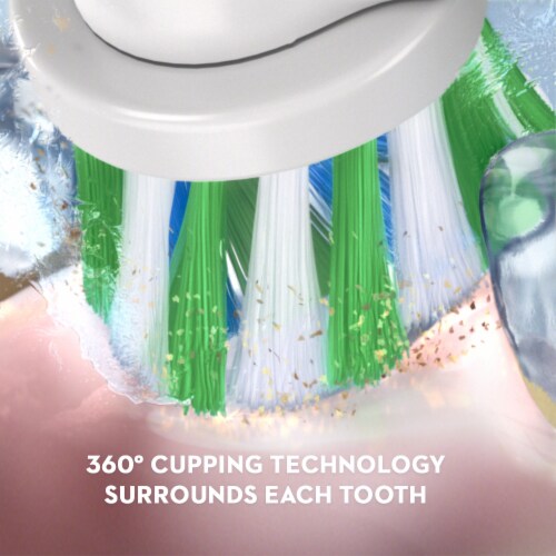 Oral-B Blue Smart 1500 Electric Rechargeable Toothbrush Perspective: back