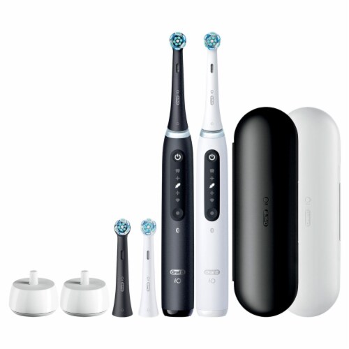Oral-B iO Series 5 Rechargeable Toothbrush Dual Pack Perspective: back